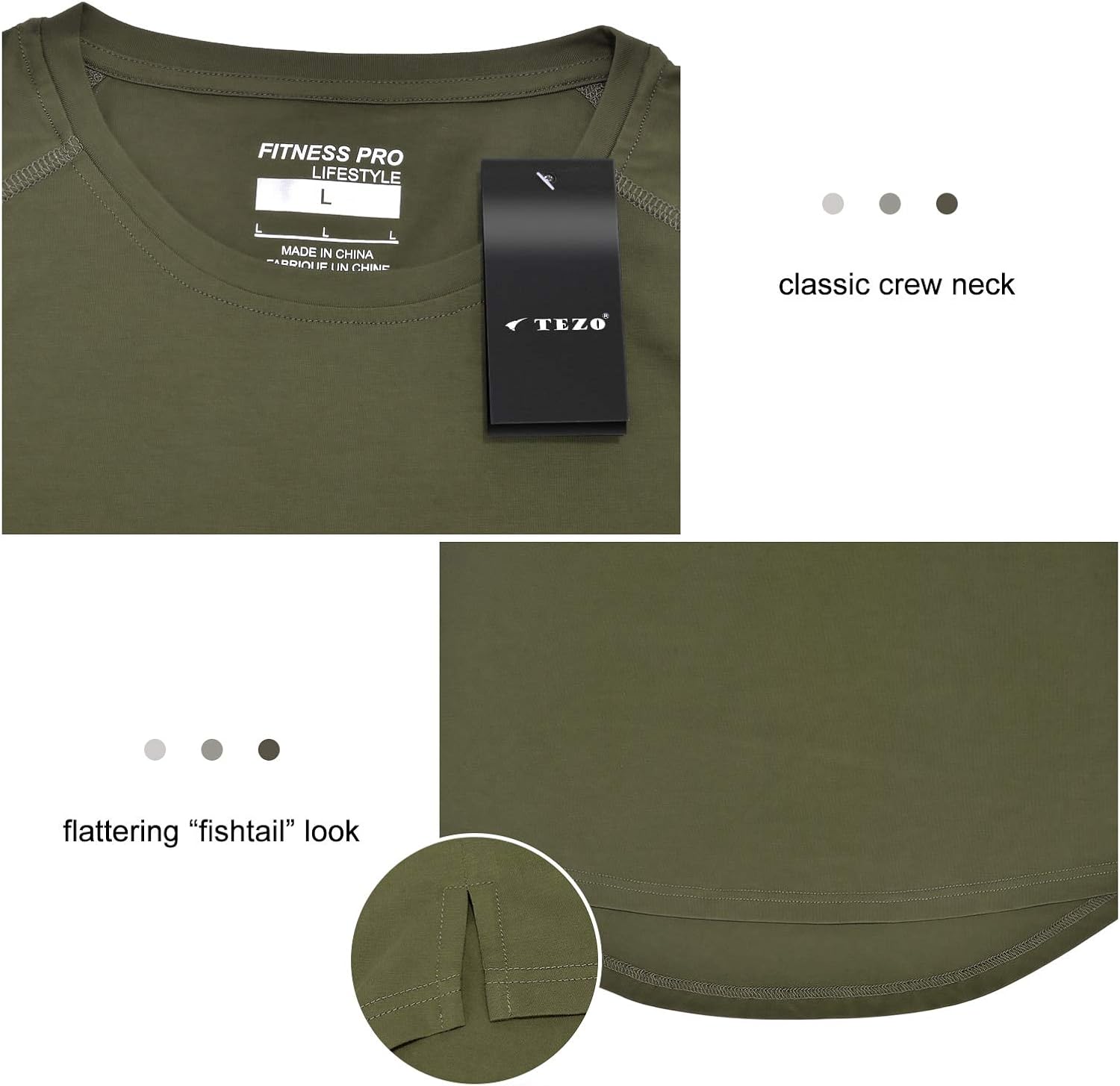 Mens Gym Workout Slim Fit Short Sleeve T-Shirt Cotton Performance Athletic Shirts Running Fitness Tee at  Men’s Clothing store