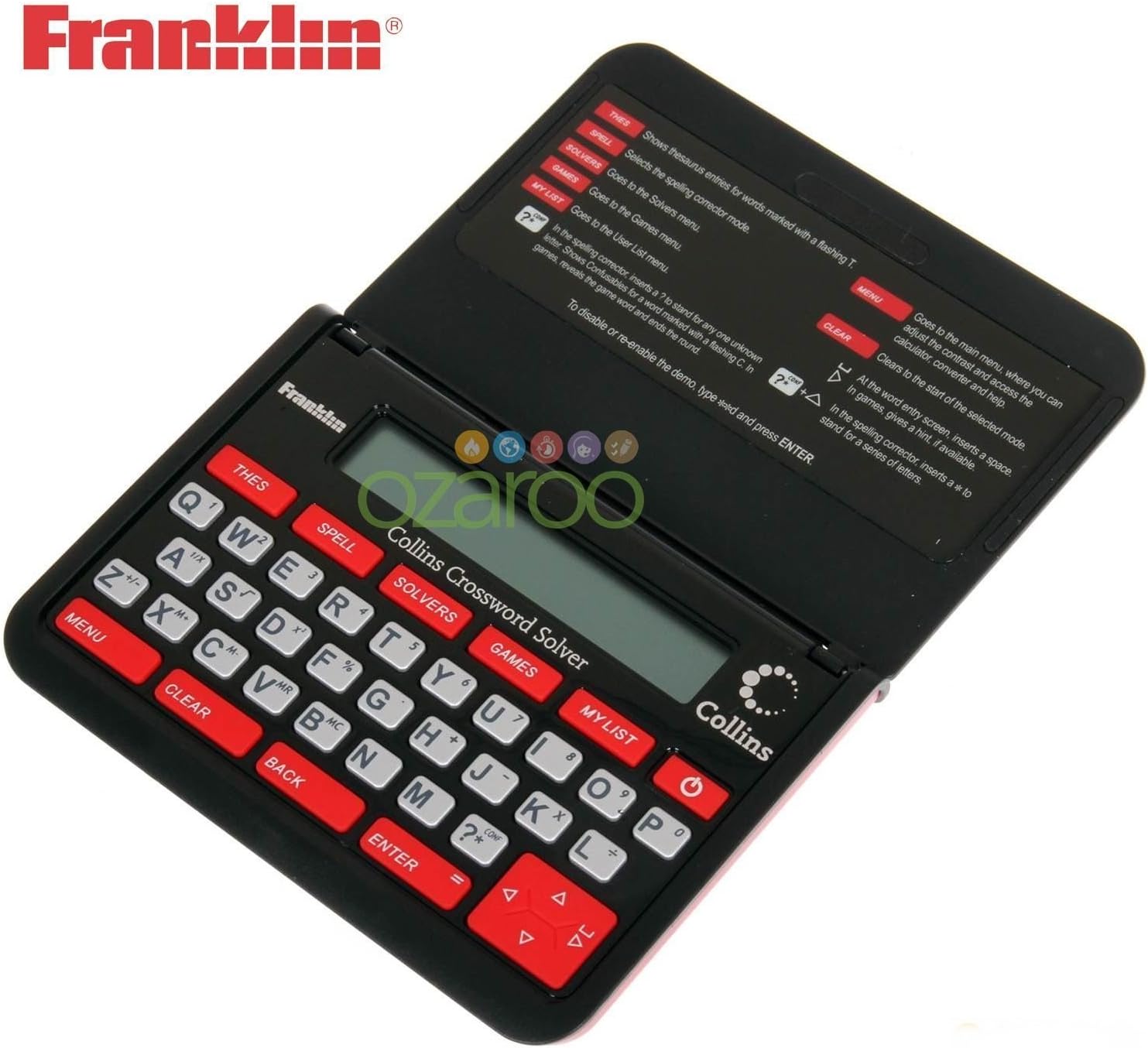 Franklin Collins Pocket Speller Crossword Solver Spellchecker