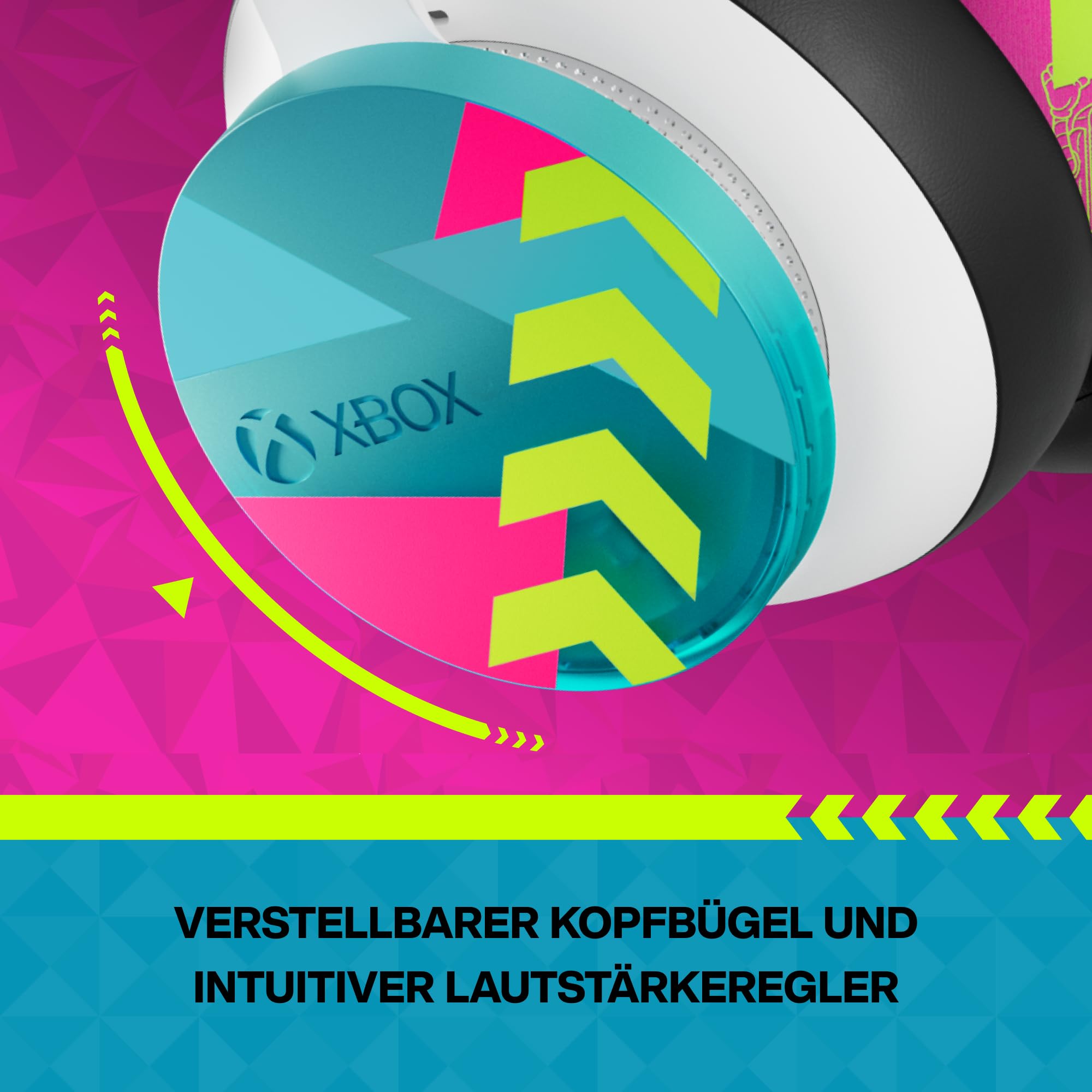 Xbox Wireless Headset – Forza Horizon 6 Limited Edition Series X|S, One, PCs und cloudfähige Geräte 6