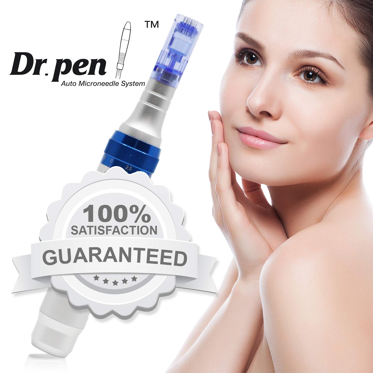 Dr. Pen Ultima A6 Electric Wireless Professional Skincare Kit including 12 Cartridges - Six 12 Pin, Six 36 Pin: Beauty