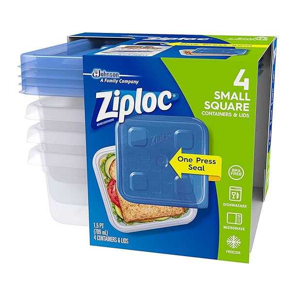 CONTAINER SML SQUARE 4CT