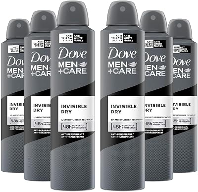 Dove Men + Care Invisible Dry Aerosol Antiperspirant 250 ml Case of 6