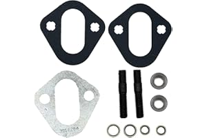 Fuel Lift Pump Stud Kit With Spacer And Gaskets for Dodge Cummins 5.9L 12v 1994-1998 3914284, 3939258