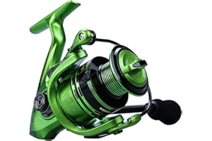 YONGZHI Fishing Reels,13+1BB Light Weight and Ultra Smooth Powerful Spinning Reels for Saltwater and Freshwater Fishing