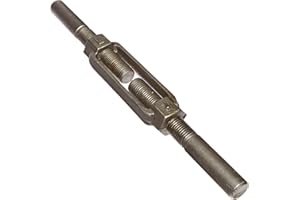 Indusco TB114IM12 Self-Colored Stub End Turnbuckle, 1 1/4" x 6", 15,200 lbs WLL
