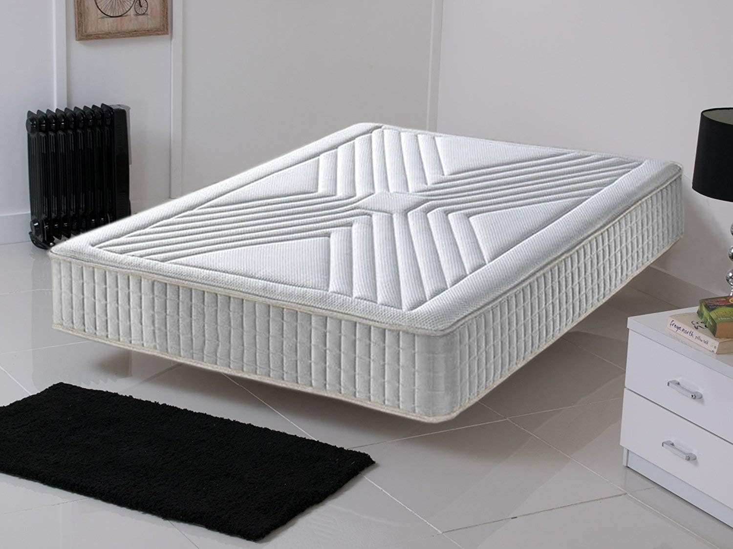 Starlight Beds Ltd โข Small Double Mattress Small Double Memory Foam Mattress Available In Small Double Mattress With Memory Foam (Small Double Mattress 4ft x 6ft3 (120cm x 190cm)