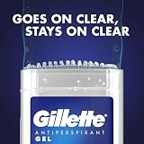 Gillette Clear Gel Champion Gold Antiperspirant 70ml Men 72H Invisible Sweat view 3