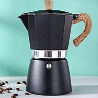 Moka Pot, 3 Cup Stovetop Espresso Maker - 5 oz Manual Cuban Coffee Percolator Machine Premium Aluminum Moka Italian…