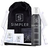Simpler Partial Coverage Men's Hair Color Color Box - Permanent Beard & Mustache Dye - Ammonia-Free Beard Hair Dye — Fast Gray Blending — Salt & Pepper Look - Darker Shades