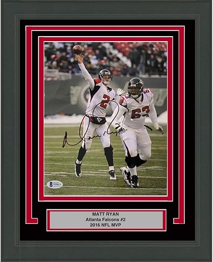 matt ryan autographed football