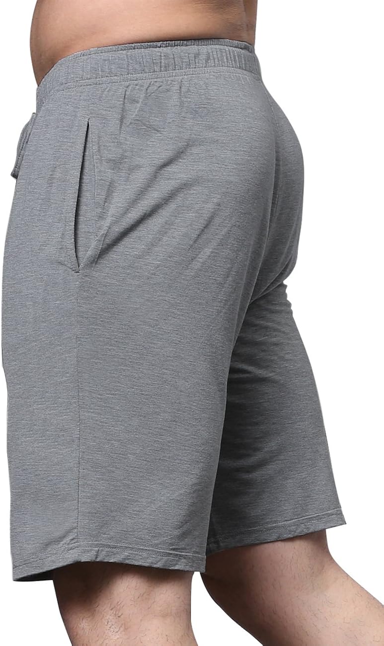 GYS Men's Bamboo Pajama Bottom Lounge Shorts at  Men’s Clothing store