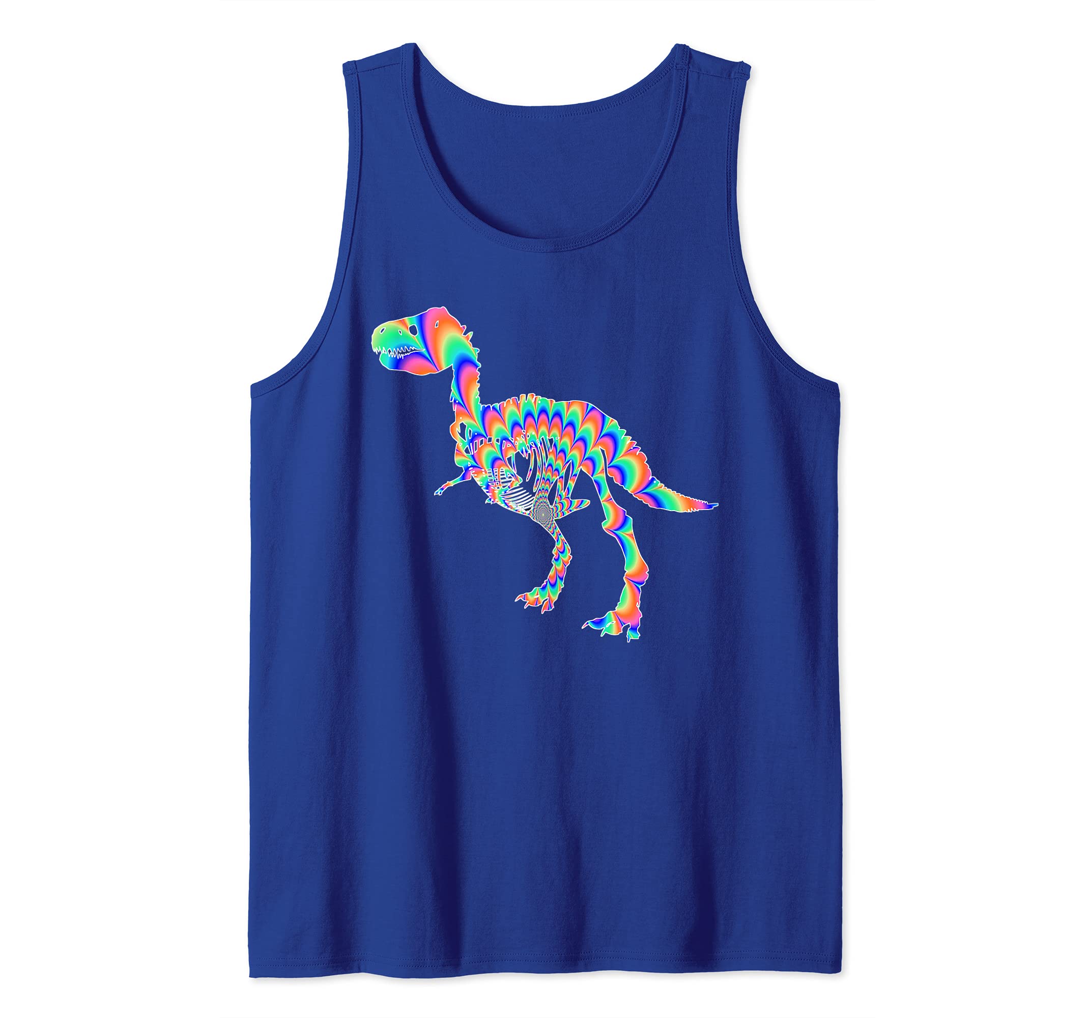 Tyrannosaurus Rex Animal T-Rex Creepy Dinosaur Tank Top
