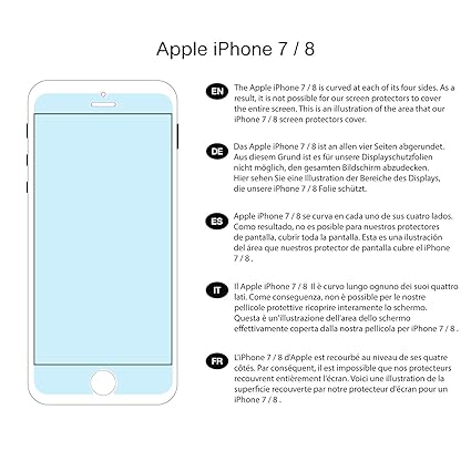 Mediadevil Pansarglas For Iphone 8 Och Iphone 7 2 Stycken Pansarglas Klar Osynlig Skyddsfolie Av Hardat Glas Amazon Se Electronics