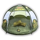 Inflatable bubble tent