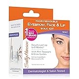 Sally Hansen Eyebrow, Face & Lip Wax Kit, Pack Of 1