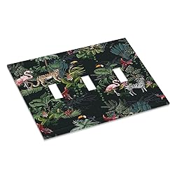 Decorative Switch Plate Covers Wild Jungle Animals