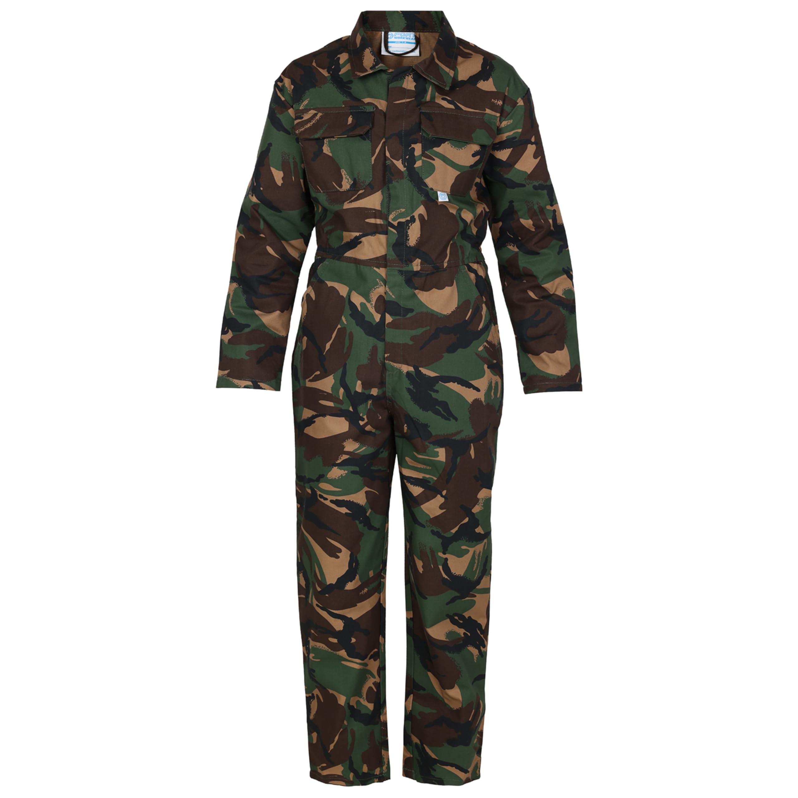 Fort Mens 333 Tearaway Junior Coverall Boilersuit, Camo, 2-3 Years UK