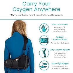 Vive Oxygen Tank Holder Backpack - Portable