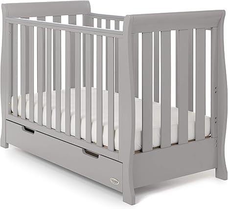 obaby mini sleigh cot bed