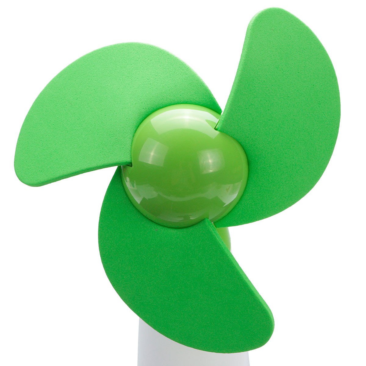 SAFETYON Handheld Ventilator Mini Standventilator Super Mute Fan Personal Portable Electric Cooling Fan for Home and Travel Battery Operated green