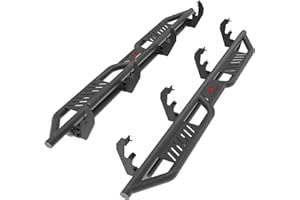 CLAMBER Running Boards for Chevy Silverado/GMC Sierra 1500 Crew Cab 2019-2024, 2500HD 3500HD Crew Cab 2020-2024 with 4 Full Size Doors, Textured Black Pickup Nerf Bars 5.2" Width Side Steps