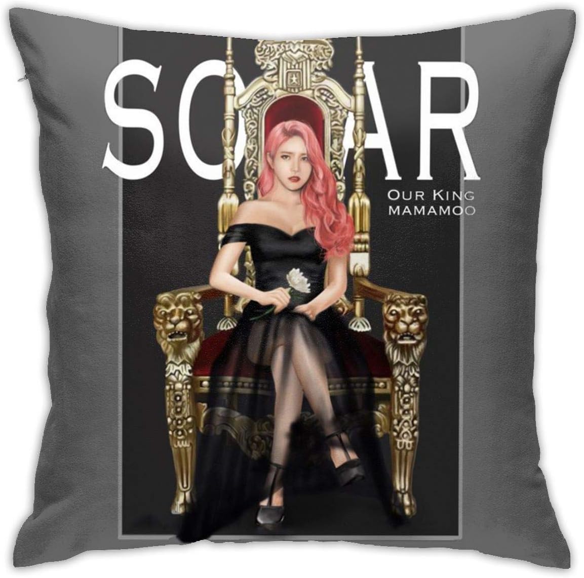 GMGMJY MAMAMOO Pillow MAMAMOO Pillowcase Multicoloured Generalduty 18inch18inch