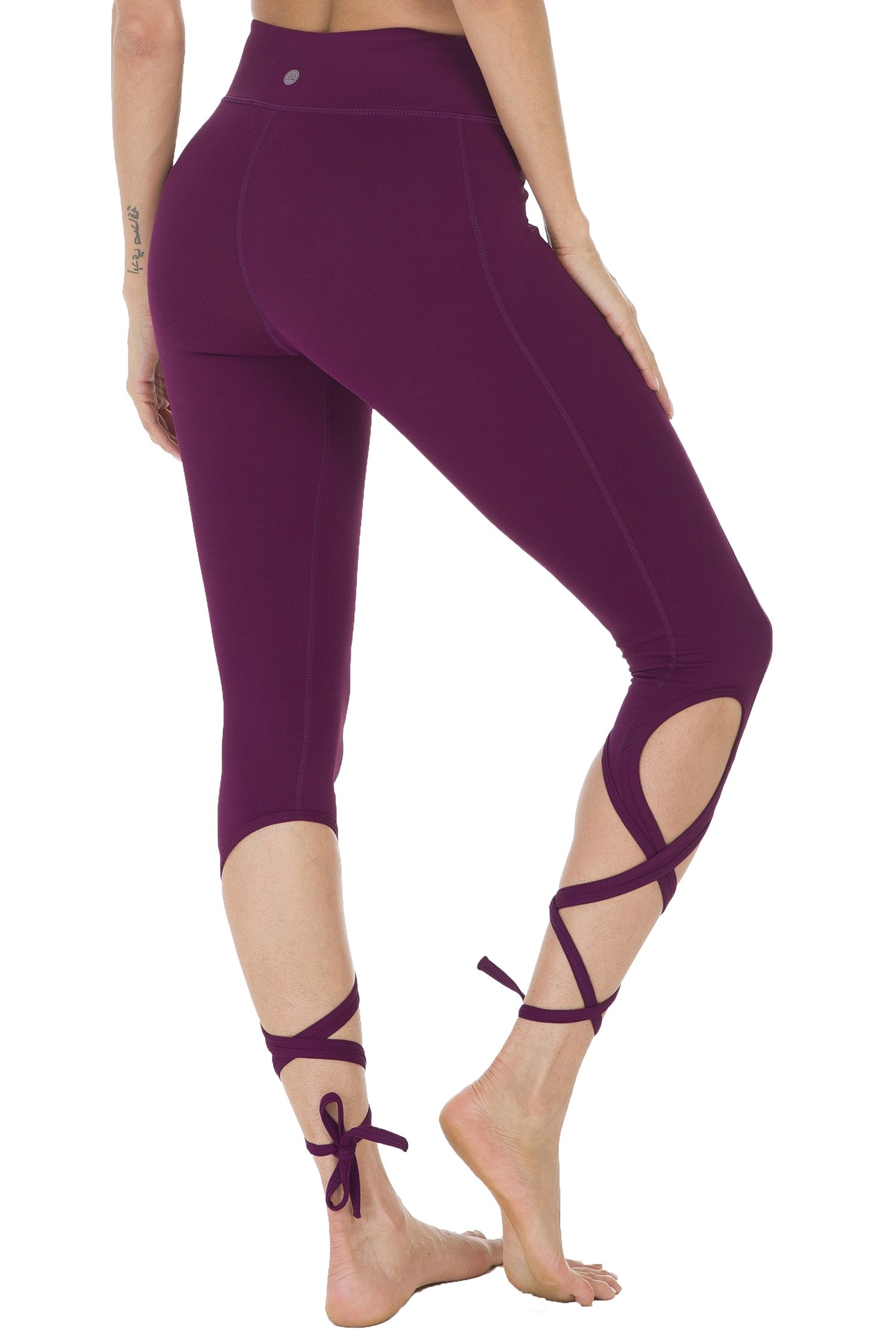 yoga pants with strings