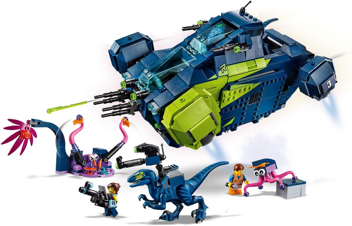 Amazon.com: LEGO THE LEGO MOVIE 2 Rex's Rexplorer! 70835 Building Kit, Spaceship Toy with Dinosaur Figures (1172 Pieces) (Discontinued by Manufacturer): Toys \u0026 Games