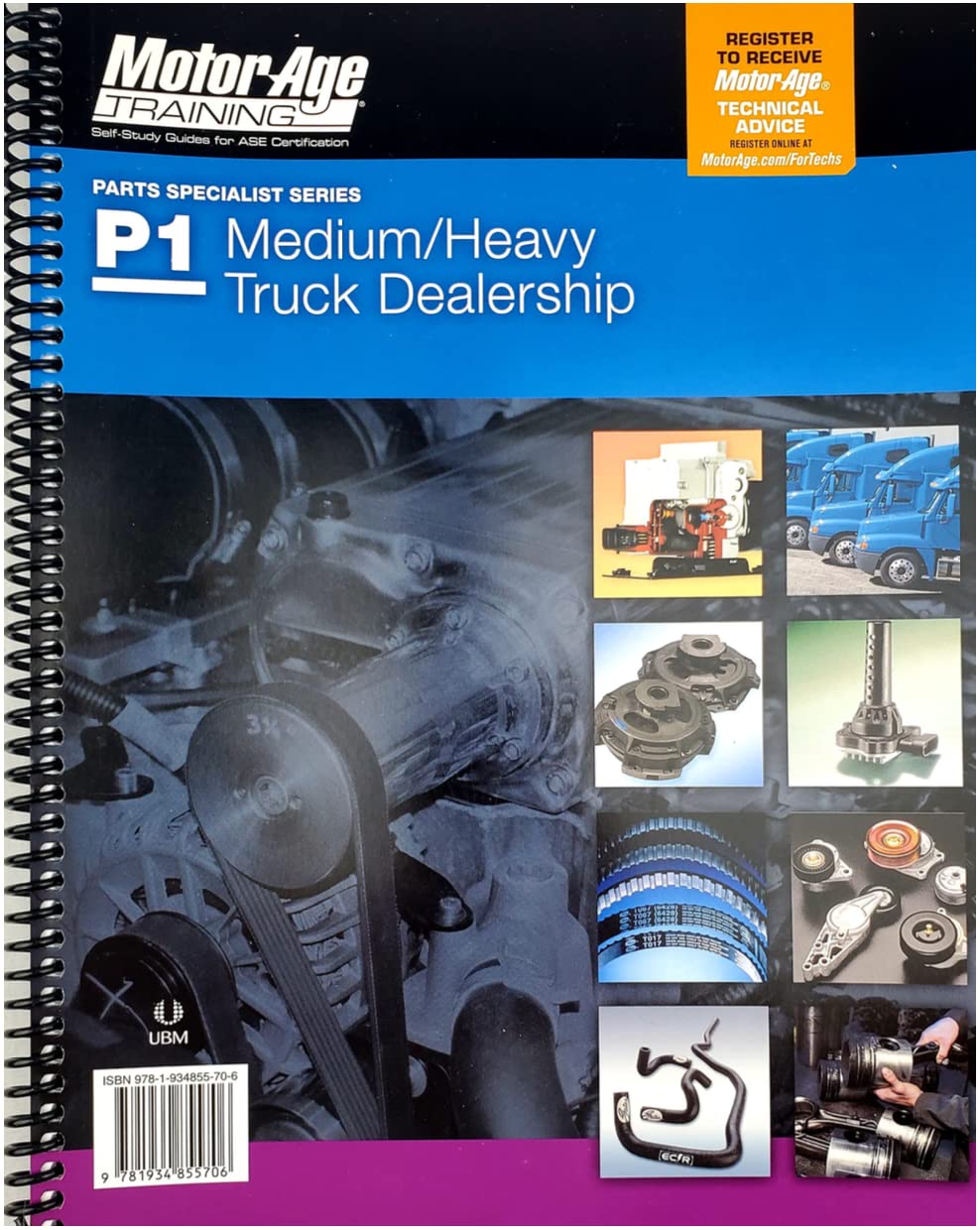 Ase P1 Study Guide Medium Heavyduty Truck Parts Specialists The Motor Age Training Motor Age Staff 9781933180205 Amazon Com Books
