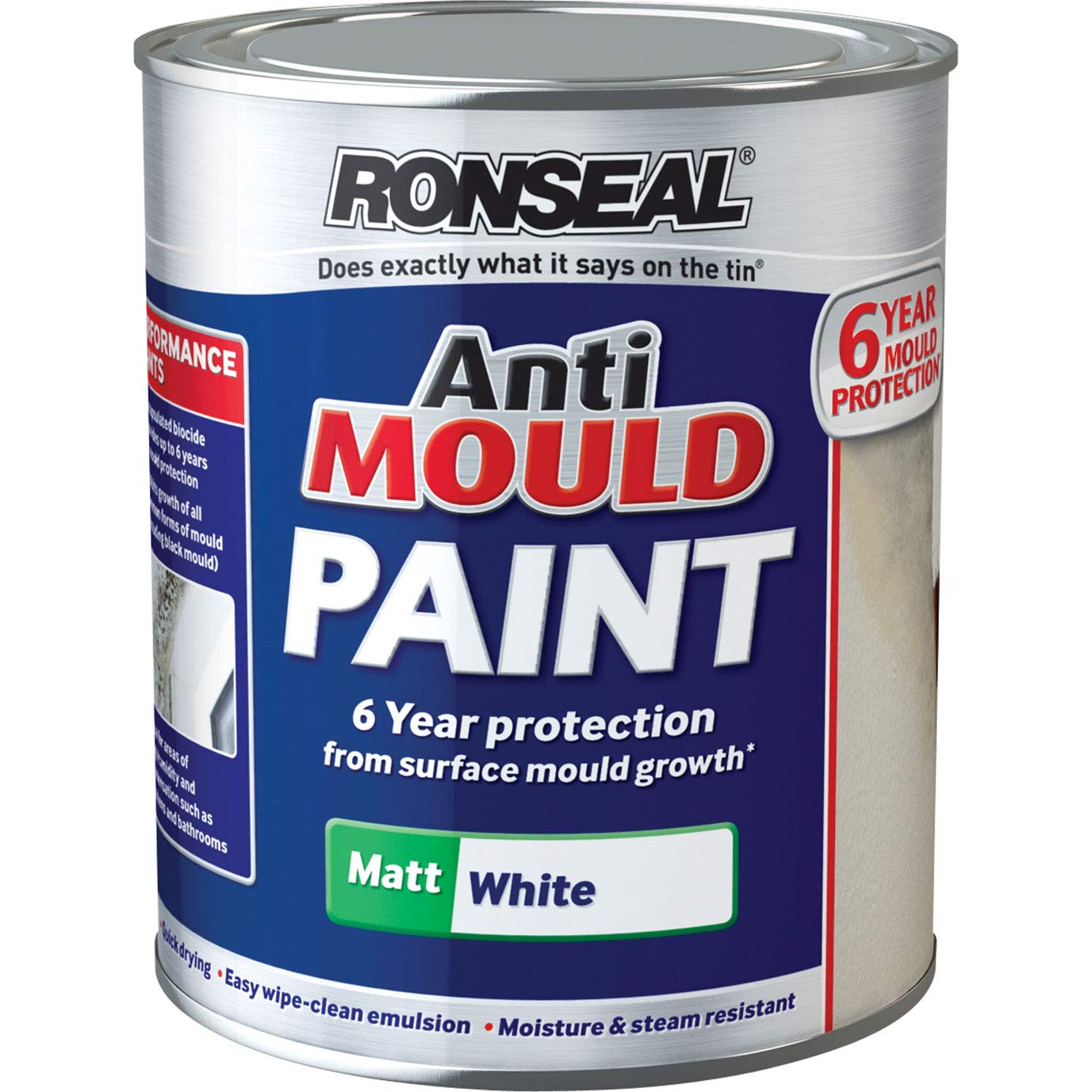 Ronseal Ampwm25l Anti Mould Paint White Matt 2 5 Litre Buy Online In Guernsey At Guernsey Desertcart Com Productid 54028477