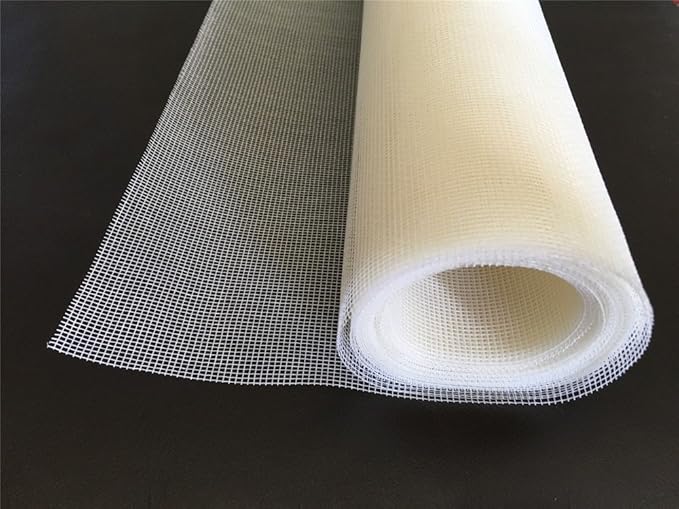 OneMoreT Hochwertiges weißes Glasfaser-Netz, 1,2 m, Fliegengitter, Netzschutz gegen Insekten, Fliegen, Käfer, Moskitos
