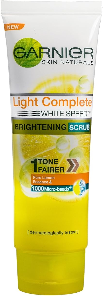 garnier fairness scrub