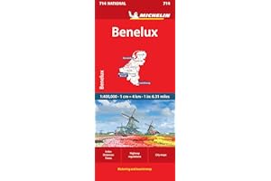 Benelux 714 N.E. - Carte nat.