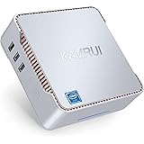 Mini PC Windows 11 Pro, 8GB DDR4 128GB SSD Intel Celeron J4125 Mini Desktop Computer, Support 2.5-inch SSD, 2.4G+5.0G WiFi, 4