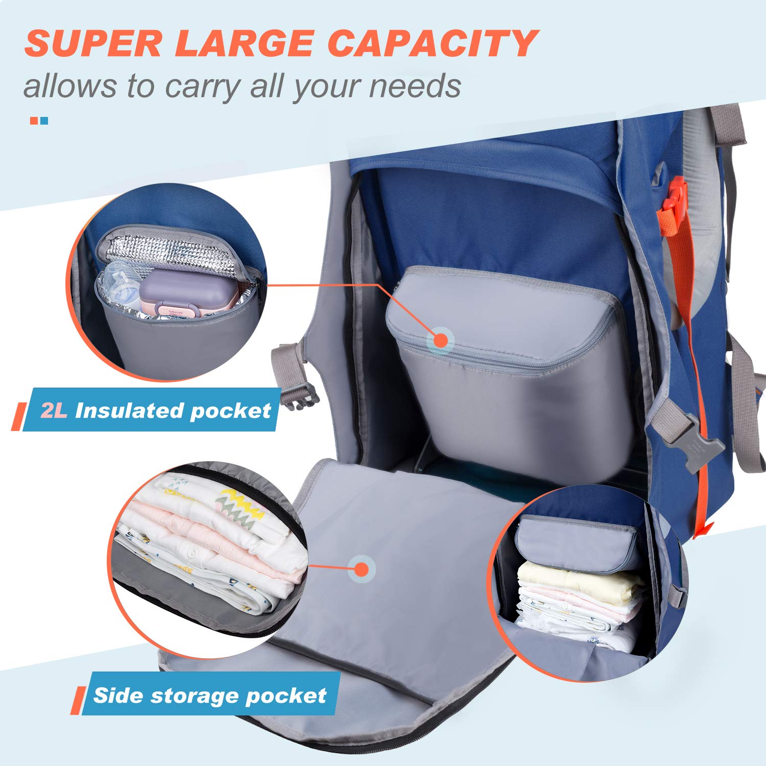 baby hiking backpack with canopy