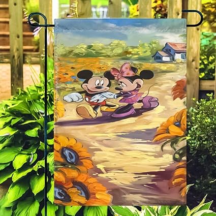Amazon Com Disney Collection Garden Flag Vertical Double Sided