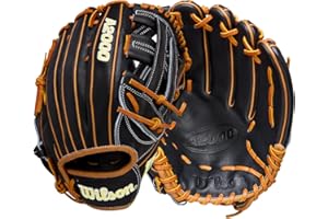 Wilson 2026 A2000® Classic 1750 12.5" Outfield Baseball Glove - Right Hand Throw, Black/Saddle Tan