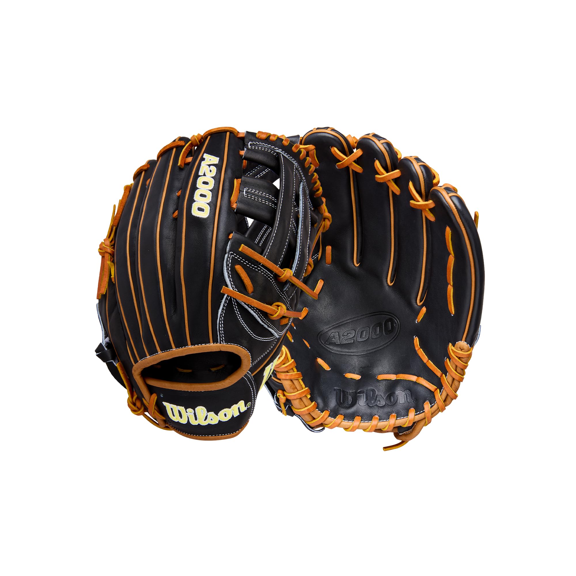 Photo 1 of Wilson 2026 A2000® Classic 1750 12.5" Outfield Baseball Glove - Right Hand Throw, Black/Saddle Tan