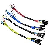 HT306 4 Connectors Sizes Universal Breakout Leads, 6 Channel Test Lead Set for Automotive Oscilloscope Diagnostic, 0.6 mm, 1.5 mm, 2.3 mm and 2.8 mm