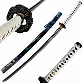 Sword from The Ghost of Tsushima, Jing Jing Ren Sword, Carbon Steel, 40.55 inches, Used for Cosplay and Collection