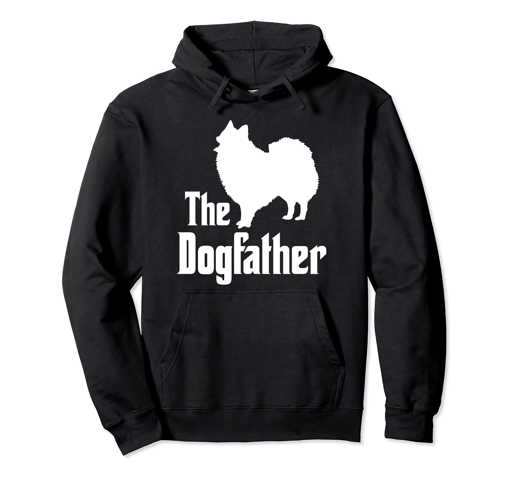 The Dogfather - funny dog gift, funny Japanese Spitz Pullover Hoodie
