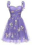 Short Homecoming Dresses for Teens Flower