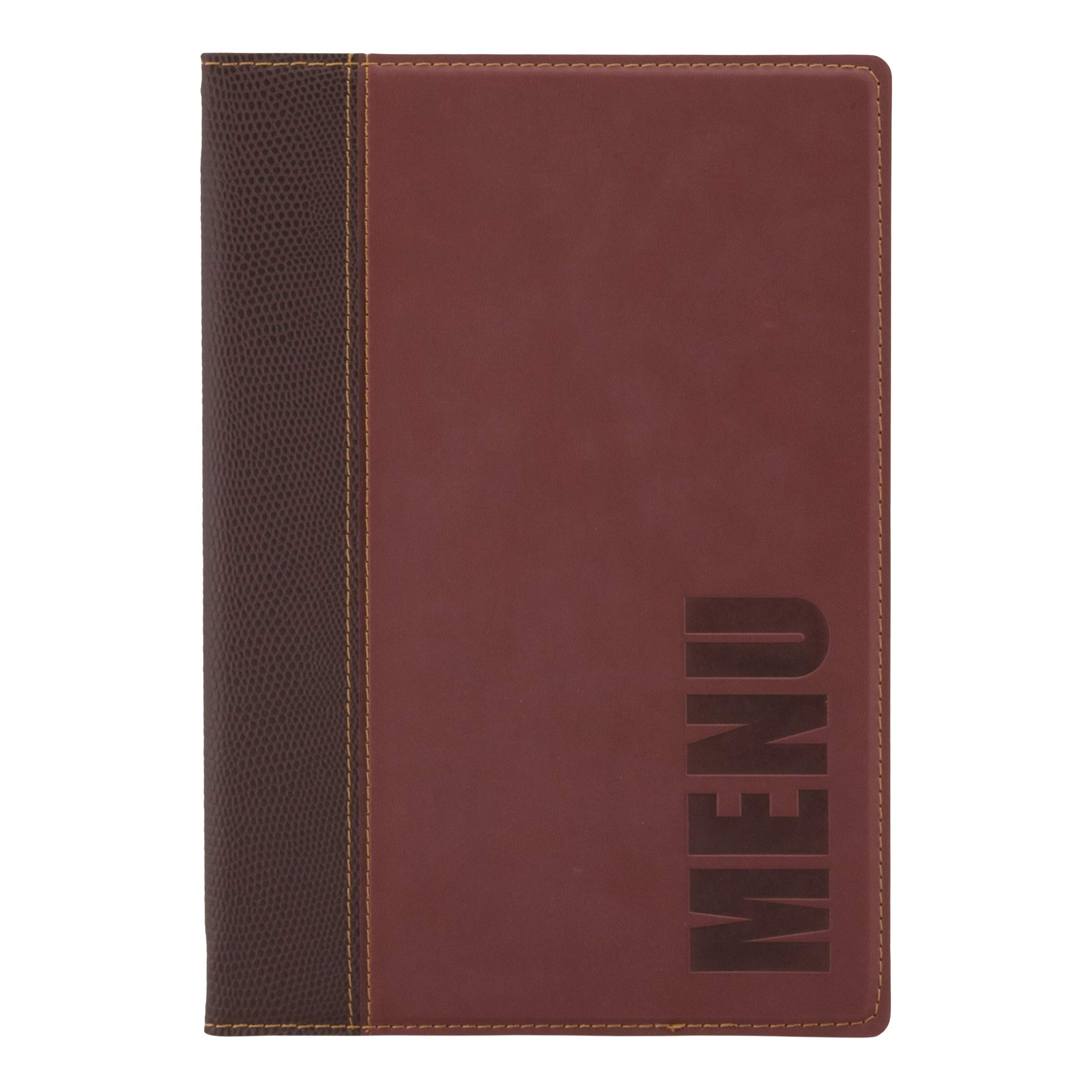Securit Trendy Range A5 Menu Holder with 1 Double Insert, Wine Red