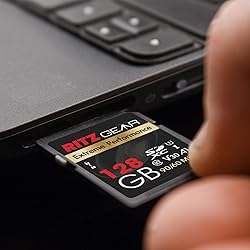 Ritz Gear 128GB High-Speed SDXC UHS-I SD