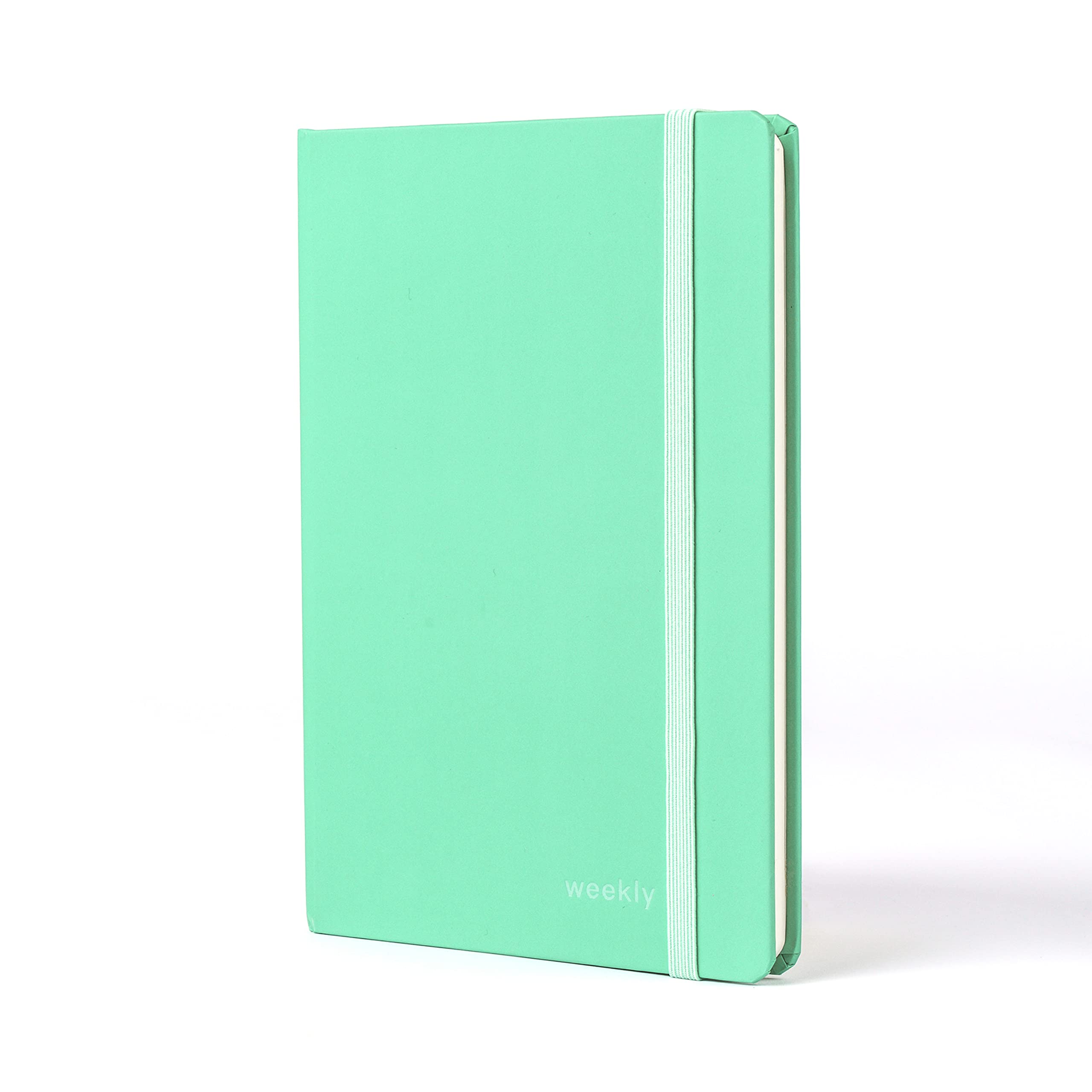 Jumble and Co Moodler B6 Week to View Undated Diary - Sour Grape Teal