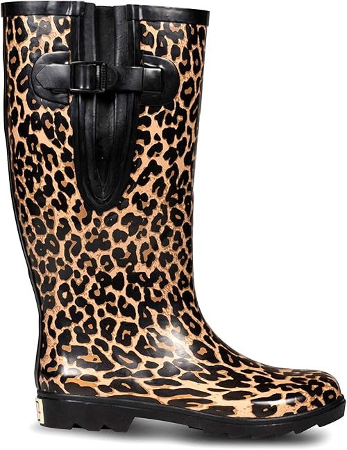 amazon rain boots wide calf