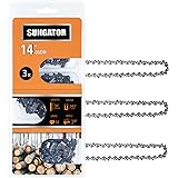 SUNGATOR 3-Pack 14 Inch Chainsaw Chain