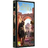 Asmodee 7 Wonders Cities Board Game EXPANSION - Forge Alliances and Expand Your Influence, Civilization Strategy Game for Kids and Adults, Ages 10+, 3-7 Players, 40 Min Playtime