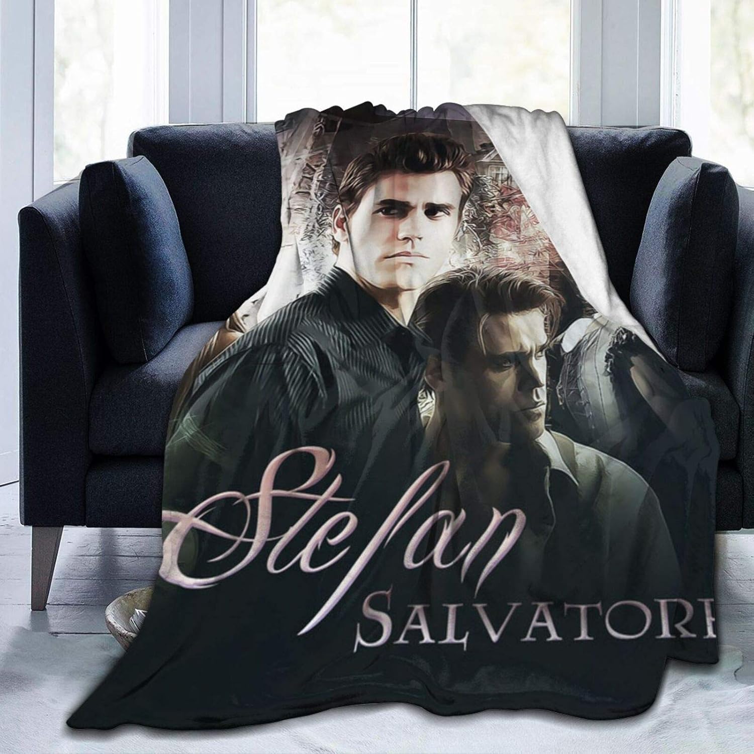 Vampire Diaries Blanket Stefan 2025