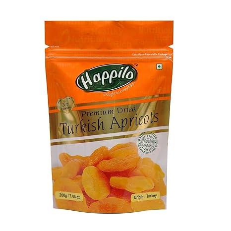 Happilo Premium Turkish Apricots, 200g